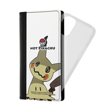 イングレム Ingrem iPhone 12 mini /『ポケットモンスター』/手帳型 FLEX CASE バイカラー SS/『ミミッキュ/スタンダード』 IJ-PP26CC2FXSSB1WB/PK2