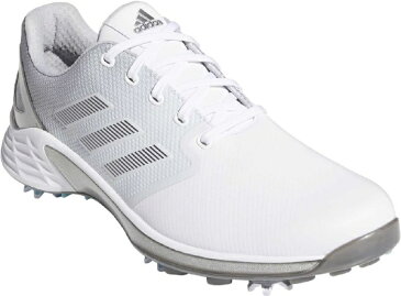 アディダス adidas 27.0cm メンズ ゴルフシューズ ゼッドジー21(フットウェアホワイト×ダークシルバーメタリック×グレーファイブ) KZI00