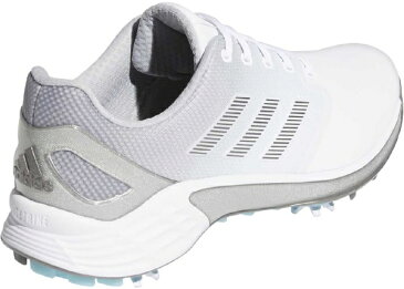 アディダス adidas 27.0cm メンズ ゴルフシューズ ゼッドジー21(フットウェアホワイト×ダークシルバーメタリック×グレーファイブ) KZI00