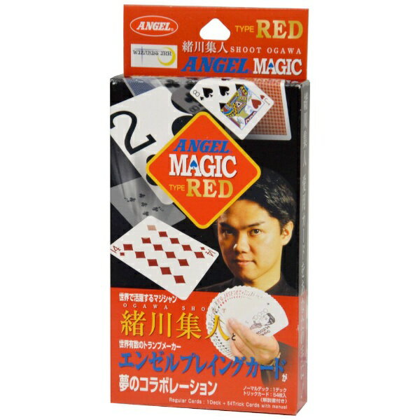 エンゼルプレイングカード｜ANGEL PLAYING CARDS 緒川集人カードマジック レッド