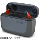 スタイリッシュな充電器。小型・軽量・超持続時間。充電器本体をフル充電しておけば、補聴器3回分以上の電力を保持することが可能です。補聴器電池残量お知らせライト補聴器を補聴器ポケットに入れるだけで、補聴器の電池残量を表示します。