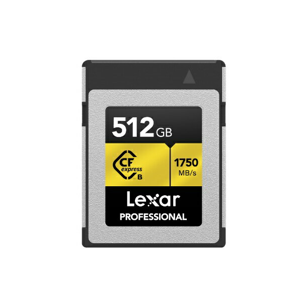 レキサー｜Lexar CFexpressカード Professional CFexpress Type B LCXEXP0512G-RNENJ [512GB]