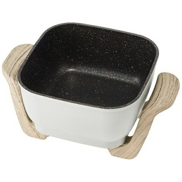 【エントリーで最大2万ポイント当たる｜3/25まで】 LADONNA｜ラドンナ コンパクトマルチ電気鍋 Toffy ASH WHITE K-HP3-AW【rb_cooking_cpn】