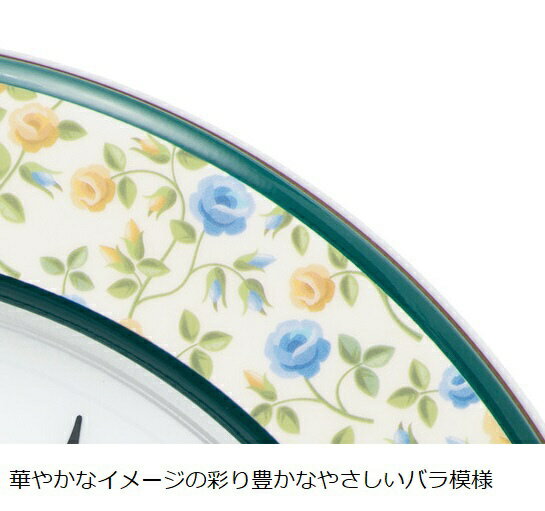 SEIKO|セイコー 掛け時計 花模様光沢 【...の紹介画像3