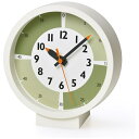 タカタレムノス｜Lemnos fun pun clock with color！ for table グリーン YD18-05GN