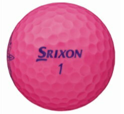 ダンロップ　スリクソン　DUNLOP　SRIXON レディース ゴルフボール スリクソン SRIXON SOFT FEEL LADY《1スリーブ(3球)》/パッションピンク》