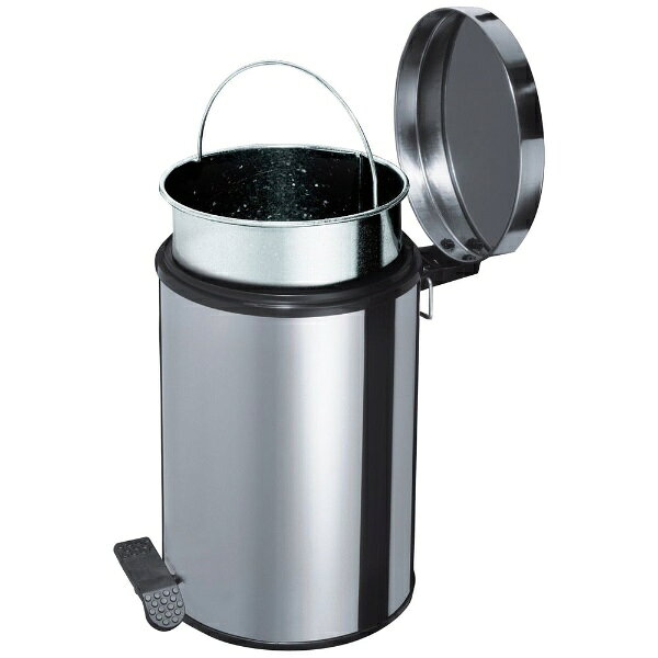 Wesco|ウェスコ ペダルビン&メタルライナー32L PEDAL BIN 128 マットブラック 12873173[直径31cm×高さ57cm]【KS_CP】 [2]