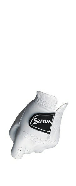 ダンロップ スリクソン｜DUNLOP SRIXON 【メンズ 左手着用(右利き用)】ゴルフグローブ SRIXON(25cm/ホワイト)GGG-S027【返品交換不可】