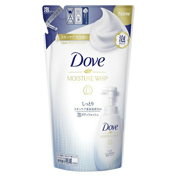 ユニリーバJCM｜Unilever Dove（ダヴ）うるおいホイップ 泡ボディウォッシュ しっとり つめかえ用 430g 詰替え　フレッシュフローラルの香り