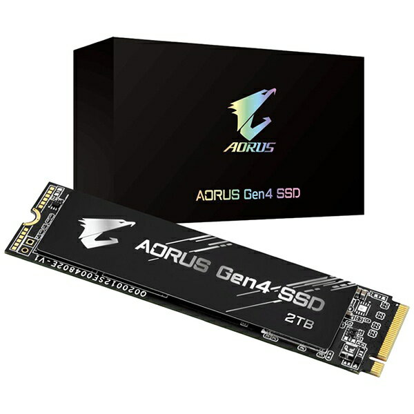 GIGABYTE｜ギガバイト GP-AG42TB 内蔵SSD PCI-Express接続 AORUS [2TB /M.2]