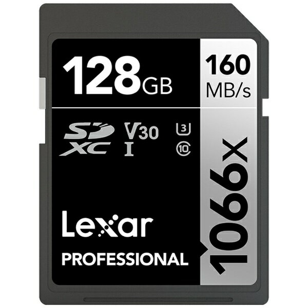 レキサー｜Lexar SDXCカード Professional 1066x SILVER シリーズ LSD1066128G-BNNNJ Class10 /128GB