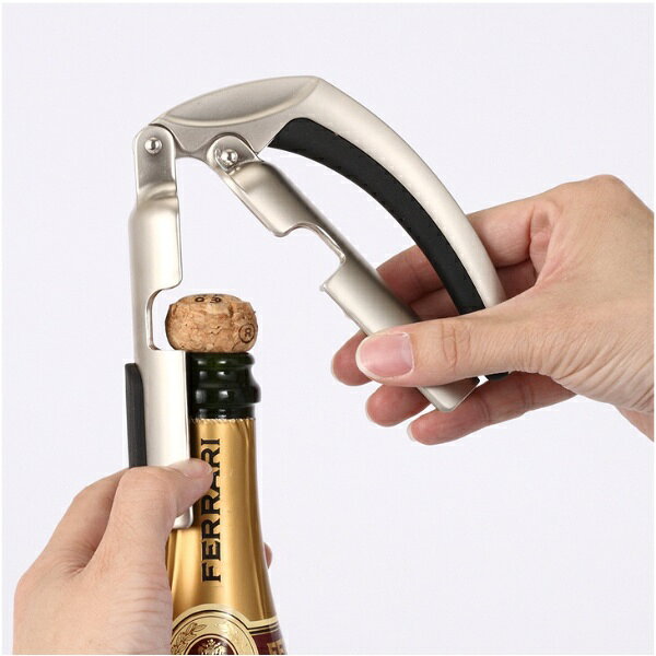 酒グッズ サルート シャンパンオープナー【ワイングッズ】 【代金引換配送不可】 2