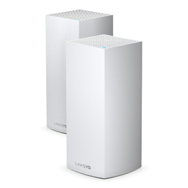 【エントリーで2倍pt(5/20まで)】 LINKSYS｜リンクシス Wi-Fiルーター 2個パック VELOP ホワイト MX8400-JP [Wi-Fi 6(ax)]