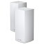 LINKSYS｜リンクシス Wi-Fiルーター 2個パック VELOP ホワイト MX8400-JP [Wi-Fi 6(ax)]