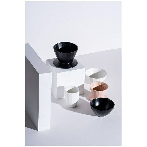 楽天ビック(ビックカメラ×楽天)のKYOTOH｜京陶窯業 KYOTOH COFFEE DRIPPER 2CUPS ホワイト KTK-003｜アングル2