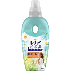 P&G｜ピーアンドジー Lenor(レノア)超消臭1week 本体 530mL 部屋干し用花とおひさまの香り