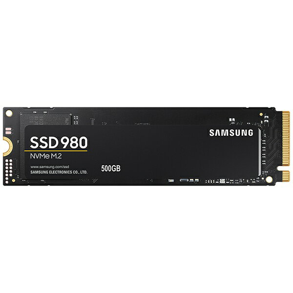 SAMSUNG｜サムスン MZ-V8V500B/IT 内蔵SSD PCI-Express接続 SSD 980 500GB /M.2