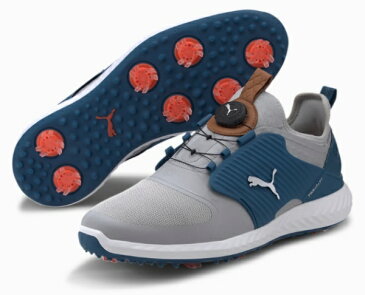 プーマ PUMA 26.0cm ゴルフシューズ イグナイト パワーアダプト ゲージドディスク(High Rise-Silver-Digi-blue)192236_07