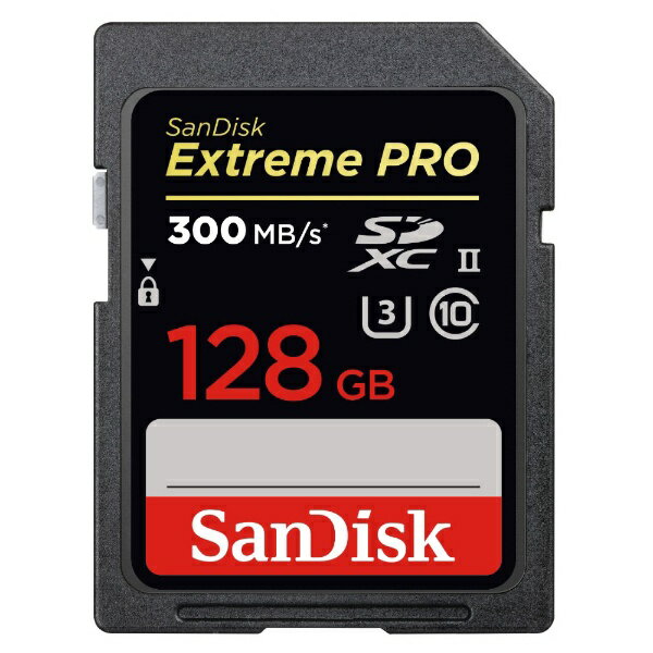 サンディスク｜SanDisk SDXCカード エクストリーム プロ SDSDXDK-128G-JNJIP 