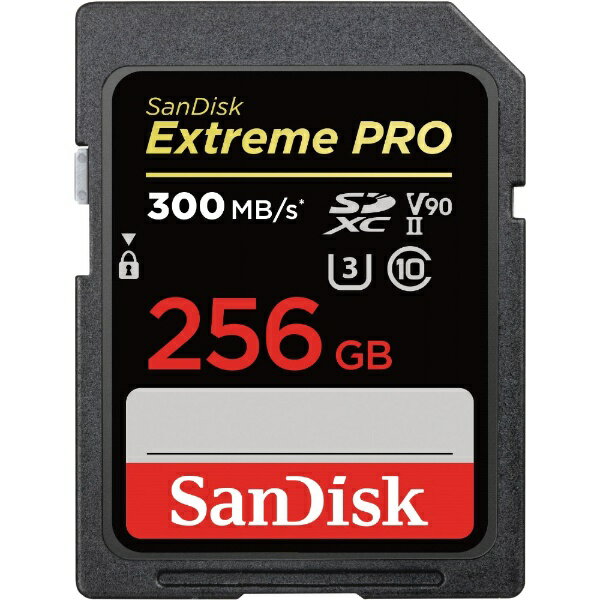 サンディスク｜SanDisk SDXCカード ExtremePRO（エクストリームプロ） SDSDXDK-256G-JNJIP 