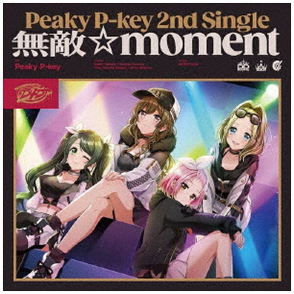 ブシロード｜bushiroad Peaky P-key/ 無敵☆moment Blu-ray付生産限定盤【CD】 【代金引換配送不可】