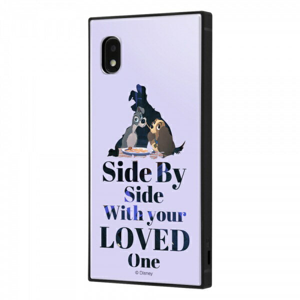 イングレム｜Ingrem Galaxy A21 耐衝撃ハイブリッドケース KAKU 『わんわん物語/Famous scene』 イングレム IQ-DGA21K3TB/WN003