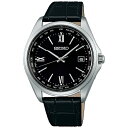 セイコー｜SEIKO SBTM297【ソーラー電波修正】セイコーセレクション（SEIKO SELECTION）ワールドタイム機能つき チタン製ソーラー電波時計 ブラック [正規品]【国内正規品】