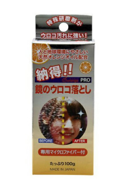ドーイチ｜DOICHI あっ!とオレンジプロ鏡ウロコ落とし100g