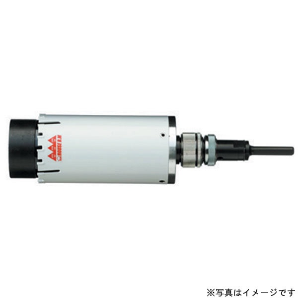 ●全長： 315mm ●拡径サイズ： 65φ→80φ ●使用電動機： 電気ドリル・振動ドリル、SDS軽量ハンマードリル（回転モード） ●有効長： 130mm