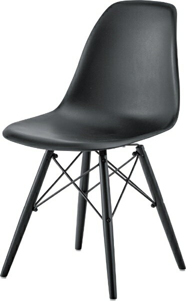 【エントリーで最大全額ポイント還元｜11/27迄】 東谷｜AZUMAYA チェア ブラック（W44×D53×H79×SH44cm）