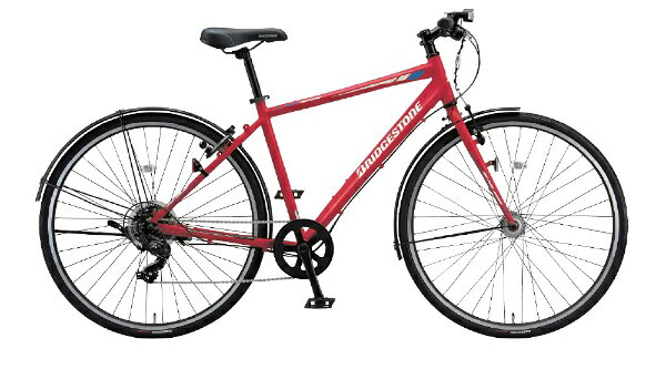 ブリヂストン｜BRIDGESTONE 27型 クロスバイク 通学・通勤向け自転車 TB1 ティービーワン(F.Xピュアレッド/7段変速・フレームサイズ：480mm) TB481【2021年モデル】【キャンセル・返品不可】 【代金引換配送不可】
