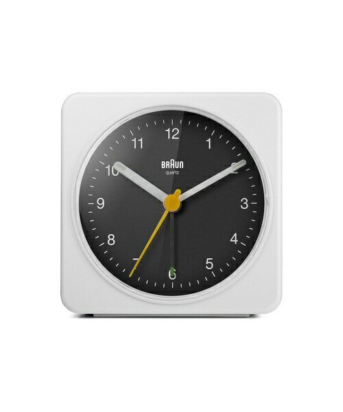 ֥饦BRAUN BRAUN Analog Alarm Clock ۥ磻 BC03WB [ʥ]