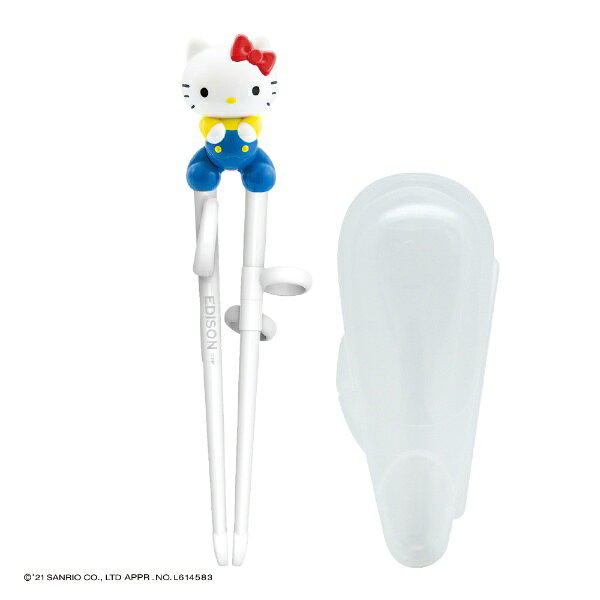 楽天ビック(ビックカメラ×楽天)のエジソン販売｜EDISON エジソンのお箸I　ハローキティ　レトロ　左手用｜アングル2