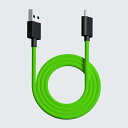 Pwnage｜ポウネイジ ウルトラカスタム ワイヤレス用 USB-C ⇔ USB-Aケーブル 1.8m グリーン pw-usb-type-c-paracord-cable-green【rb_ cable_cpn】