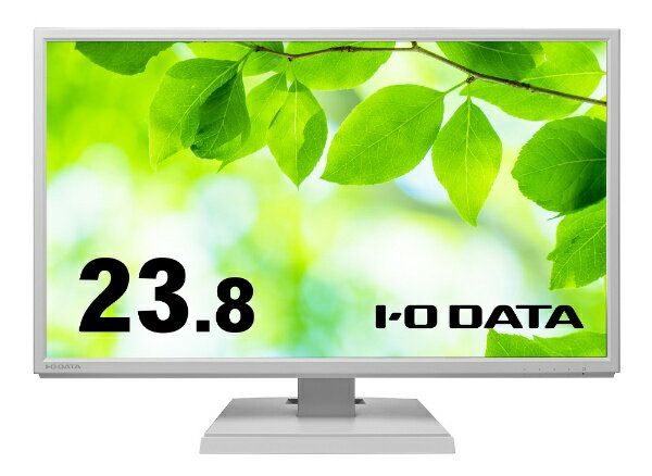 I-O DATA｜アイ・オー・データ USB-C接続 PCモニター ホワイト LCD-CF241EDW-A [23.8型 /フルHD(1920×1080) /ワイド /60Hz]