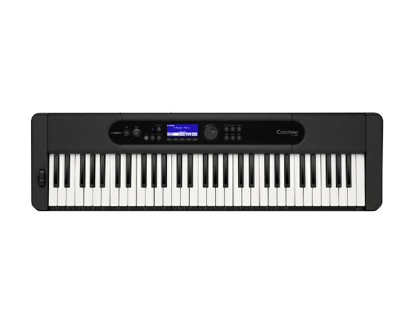 カシオ｜CASIO キーボード Casiotone ブラック CT-S400 [61鍵盤]