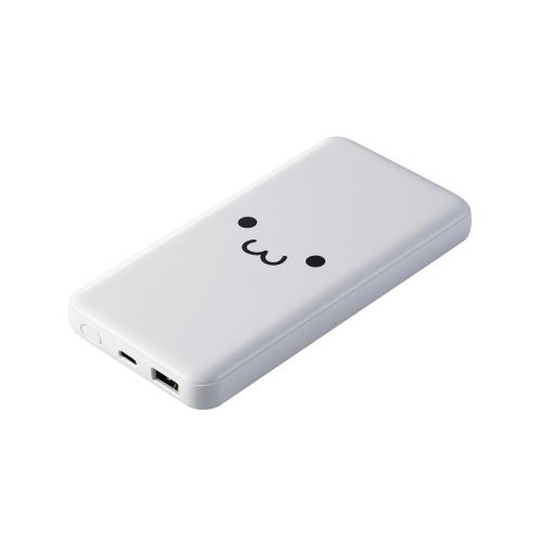 エレコム　ELECOM 10000mAh/PD準拠/USB-A出力1ポート/Type-C入出力1ポート DE-C28-10000WF [10000mAh]