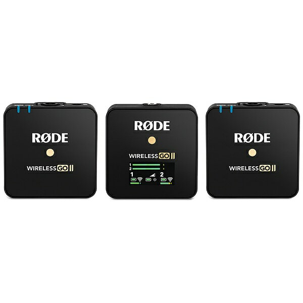 RODE｜ロード ワイヤレスマイクシステム Wireless GO II（ワイヤレス ゴー II） WIGOII