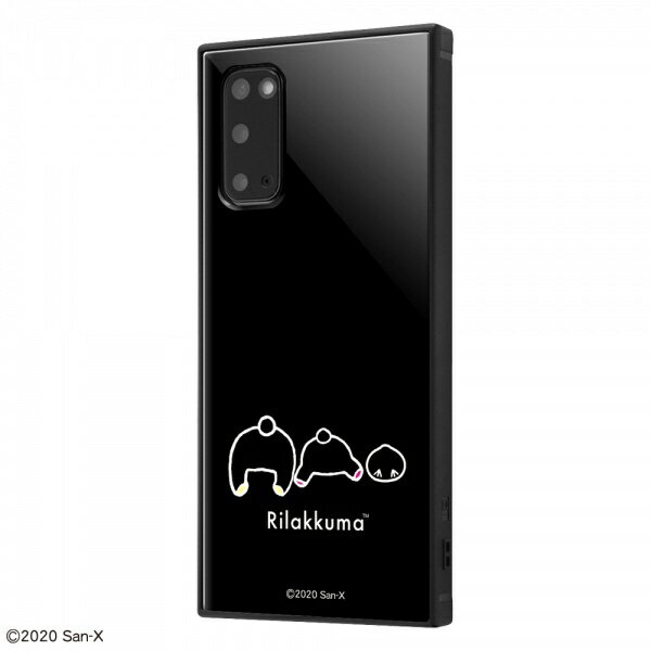 イングレム　Ingrem Galaxy S20 5G 耐衝撃ハイブリッドケース KAKU リラックマ bumbumbum イングレム IQ-SXGS205K3TB/RM13