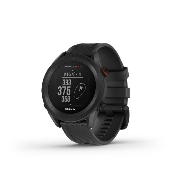 ゴルフ用GPS GARMIN｜ガーミン ゴルフ用GPSウォッチ Approach S12 Black 010-02472-20【返品交換不可】