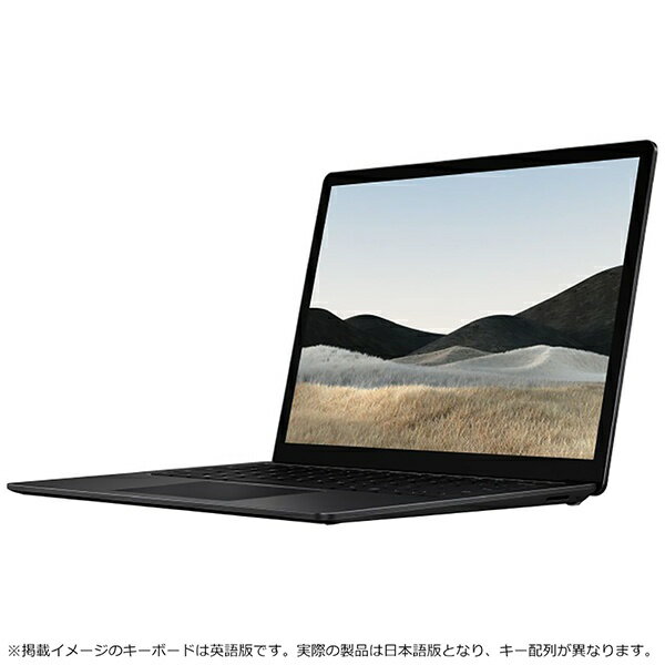 マイクロソフト｜Microsoft Surface Laptop 4 ブラック 13.5型 /Windows10 Home /intel Core i5 /メモリ：8GB /SSD：512GB 5BT-00016