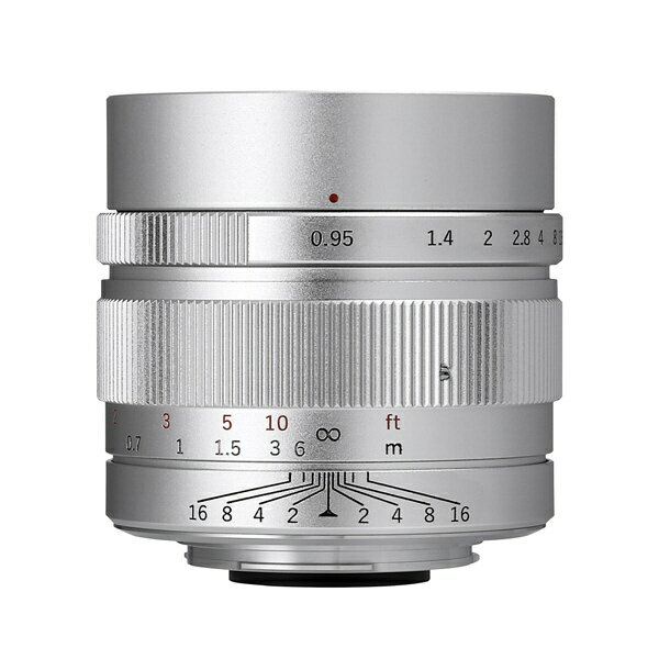 中一光学｜ZHONG YI OPTICS カメラレンズ SPEEDMASTER 0.95/35mm II (MFT) SV　マイクロフォーサーズ用 シルバー
