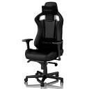 noblechairs｜ノーブルチェアーズ ゲーミングチェア EPIC - BLACK EDITION マットブラック NBL-PU-BLA-005