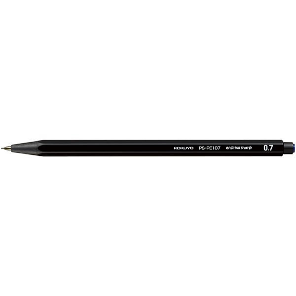 コクヨ｜KOKUYO シャープペンシル(シャーペン） 鉛筆シャープ 黒 PS-PE107D-1P 0.7mm