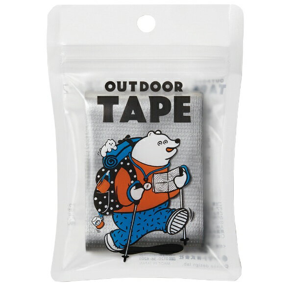 ヤマト｜YAMATO 〔布テープ〕 アウトドアテープ シルバー OD-SIL