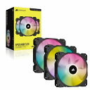 CORSAIR｜コルセア ケースファンx3［120mm / 1500RPM］＋コントローラー SP120 RGB ELITE Triple Fan Kit CO-9050109-WW