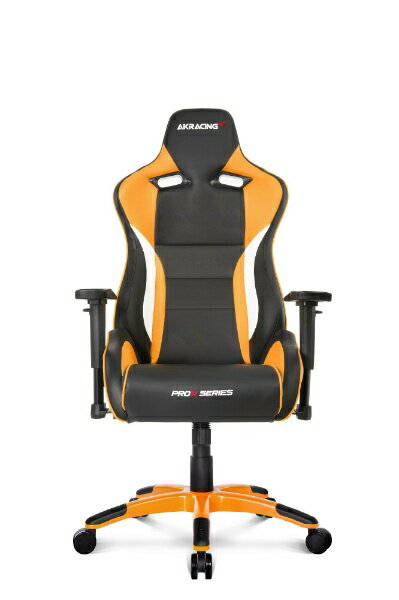 AKRacing｜エーケーレーシング ゲーミングチェア [シート W390xD545xH1270〜1340mm] Pro-X V2 オレンジ AKR-PRO-X/ORANGE/V2