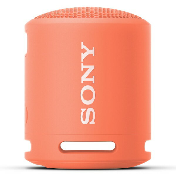 ソニー｜SONY ブルートゥーススピーカー コーラルピンク SRS-XB13 PC [防水 /Bluetooth対応]