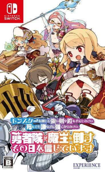 エクスペリエンス｜EXPERIENCE モンスターを倒して強い剣や鎧を手にしなさい。死んでも諦めずに強くなりなさい。勇者隊が魔王を倒すその日を信じています。【Switch】 【代金引換配送不可】