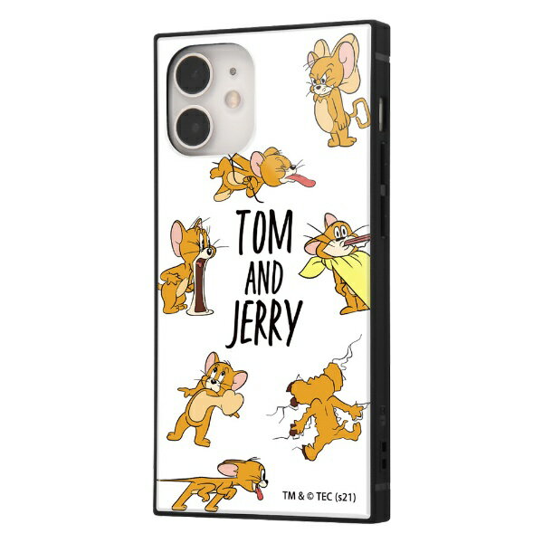 乐天商城 - イングレム｜Ingrem iPhone 12 mini / 『トムとジェリー』/耐衝撃ハイブリッドケース KAKU/おかしなジェリー2 IQ-WP26K3TB/TJ11